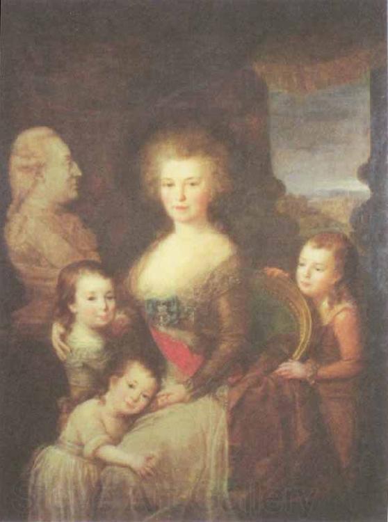 Angelica Kauffmann Portrait of the Countess Alexandra Branitskaya Spain oil painting art
